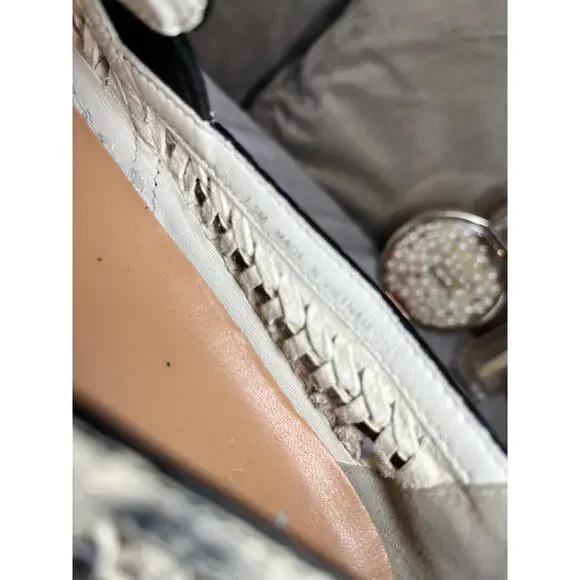 Tory Burch Leather Snake Slip Ons 7.5 - Picture 5 of 6